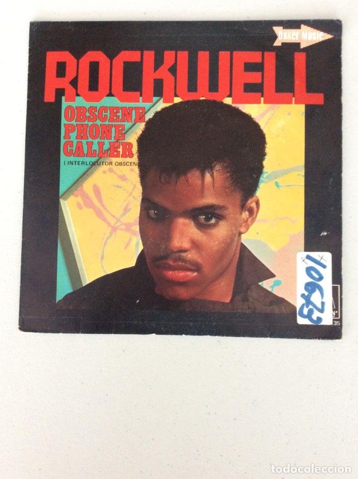 Discos de vinilo: Rockwell. Obscene phone caller. - Foto 1