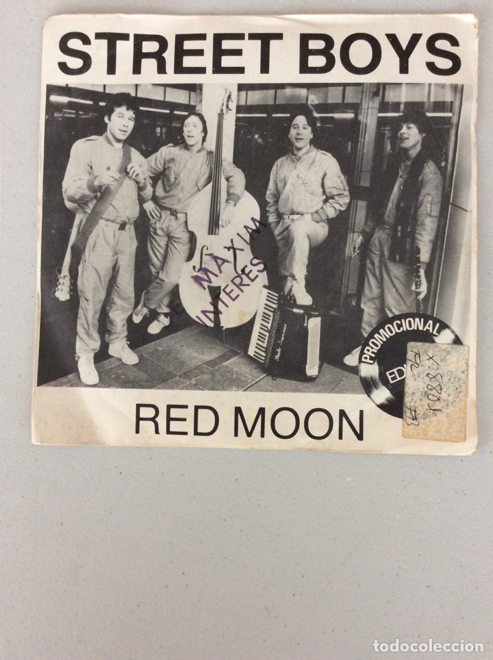 Discos de vinilo: Street Boys. Red moon - Foto 1