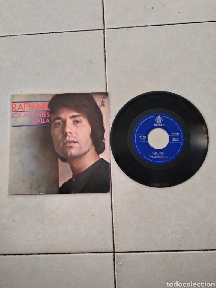 Discos de vinilo: RAPHAEL - LOS AMANTES - SINGLE - SPAIN - HISPAVOX - PR - - Foto 1