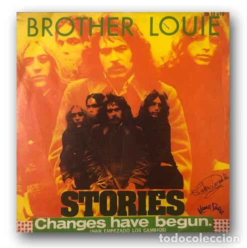 Discos de vinilo: Stories - Brother Louie / Changes Have Begun - Foto 1