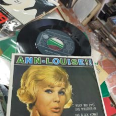 Discos de vinilo: ANN-LOUISE SINGLE WENN WIR ZWEI UNS WIEDERSEHN ALEMANIA 1963