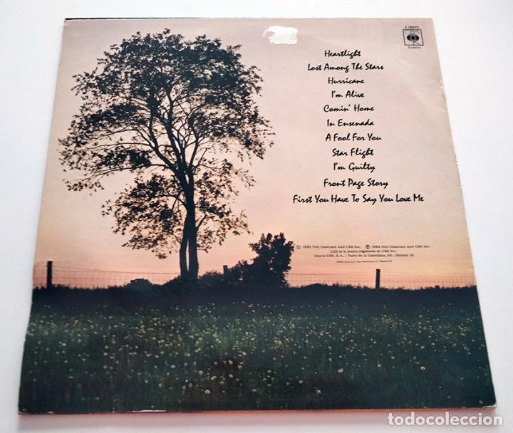 Discos de vinilo: VINILO LP DE NEIL DIAMOND. HEARTLIGHT. 1982. - Foto 2