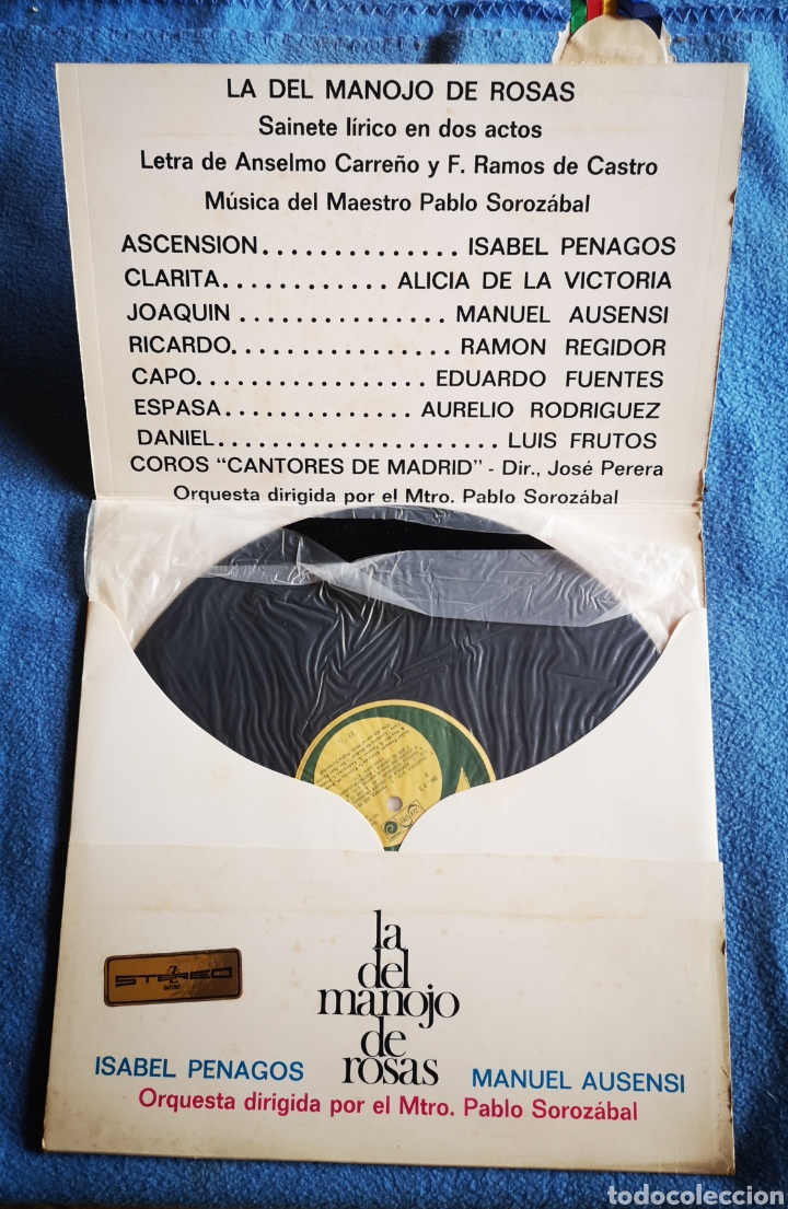 Discos de vinilo: LA DEL MANOJO DE ROSAS - ISABEL PENAGOS - 1968 - Foto 2