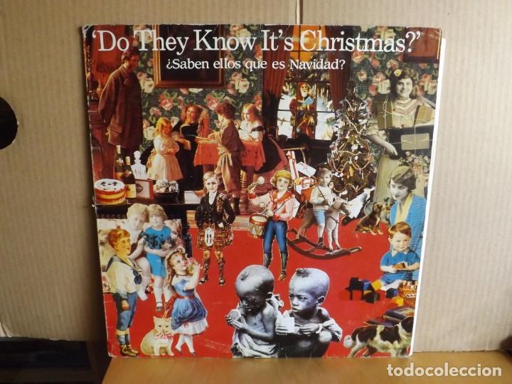 Discos de vinilo: BAND AID ---- DO THE KNOW IT&acute;S CHRISTMAS ? - MAXI SINGLE - Foto 1