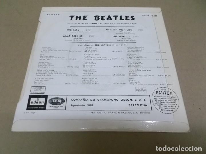 Discos de vinilo: THE BEATLES (EP) MICHELLE A&Ntilde;O &ndash; 1966 - Foto 2