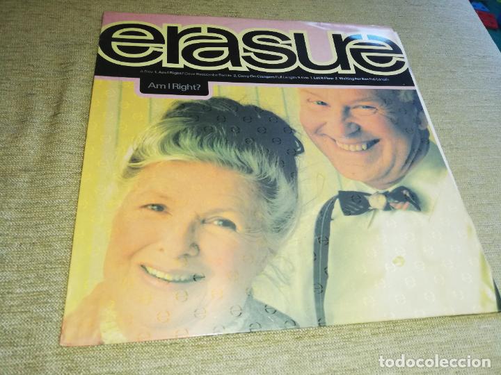 Discos de vinilo: Erasure-am i right?. maxi - Foto 1
