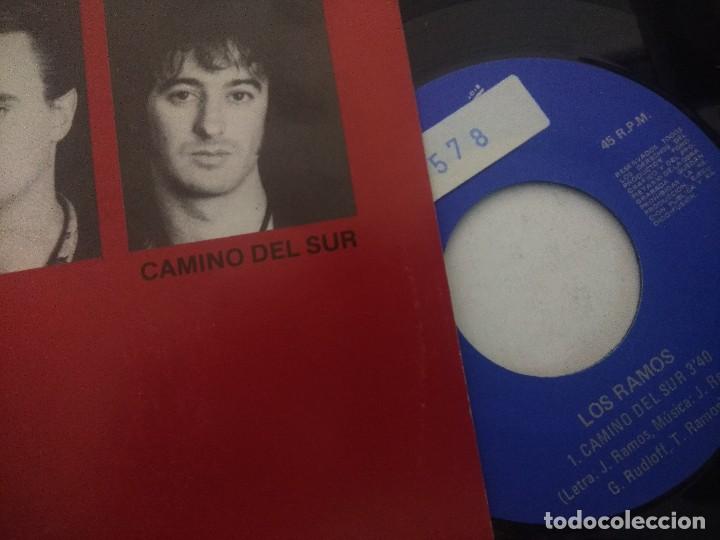 Discos de vinilo: LOS RAMOS/CAMINO DEL SUR/SINGLE. - Foto 2