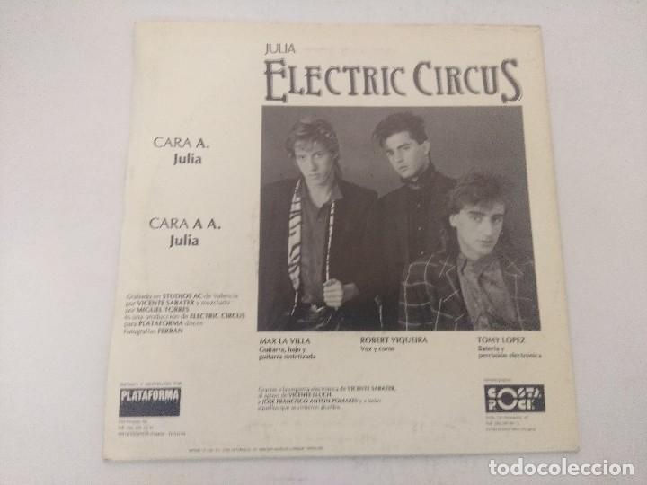 Discos de vinilo: ELECTRIC CIRCUS/JULIA/SINGLE PROMOCIONAL. - Foto 3