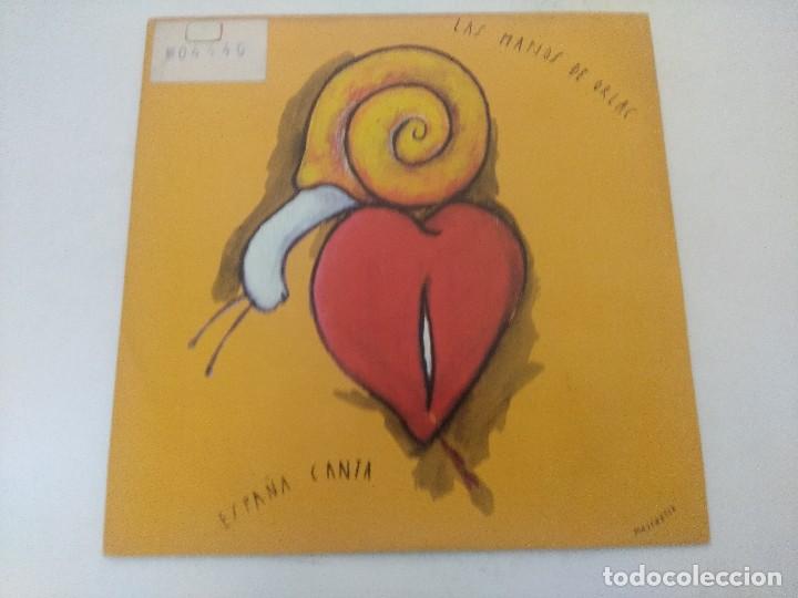 Discos de vinilo: LAS MANOS DE ORLAC/ESPA&Ntilde;A CANTA/SINGLE. - Foto 1
