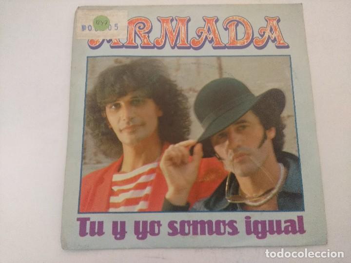 Discos de vinilo: ARMADA/TU Y YO SOMOS IGUAL/SINGLE PROMOCIONAL. - Foto 1