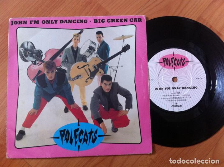 Discos de vinilo: POLECATS `John I&acute;m only dancing`(Bowie) Rockabilly - Foto 1