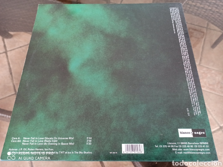 Discos de vinilo: Jay Project Feat. Eve M. - Never Fall In Love (12&rdquo;) - Foto 2
