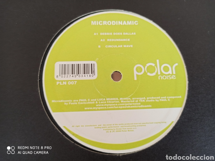 Discos de vinilo: Microdinamic - Debbie Does Dallas (12&rdquo;) - Foto 1