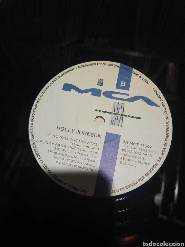 Discos de vinilo: Holly Johnson - across the universe - Foto 2