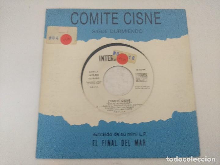 Discos de vinilo: COMITE CISNE/SIGUE DURMIENDO/SINGLE PROMOCIONAL. - Foto 1