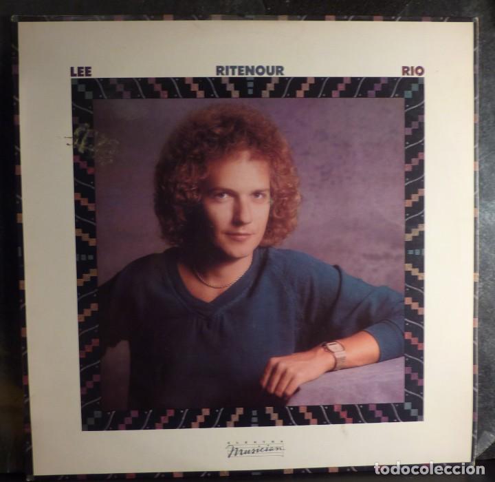 Discos de vinilo: LEE RITENOUR // RIO // 1982 // (VG VG). LP - Foto 1
