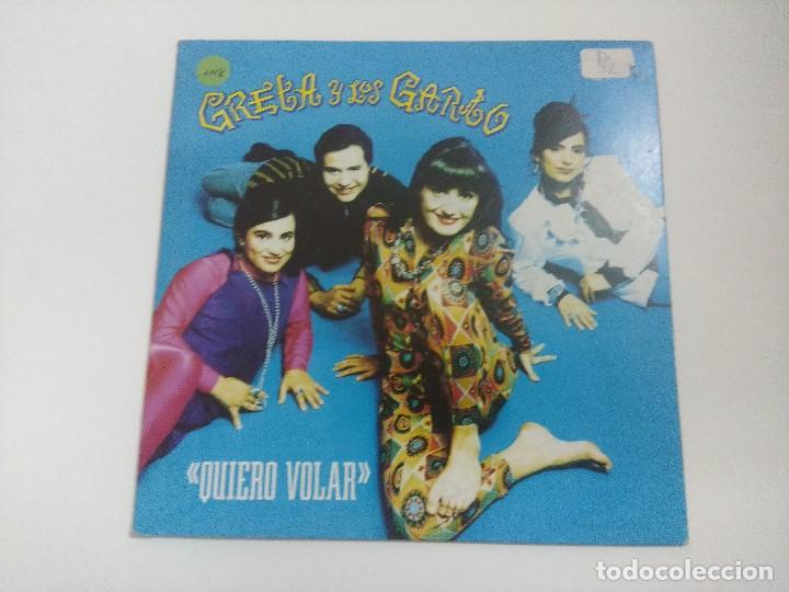 Discos de vinilo: GRETA Y LOS GARBO/QUIERO VOLAR/SINGLE. - Foto 1