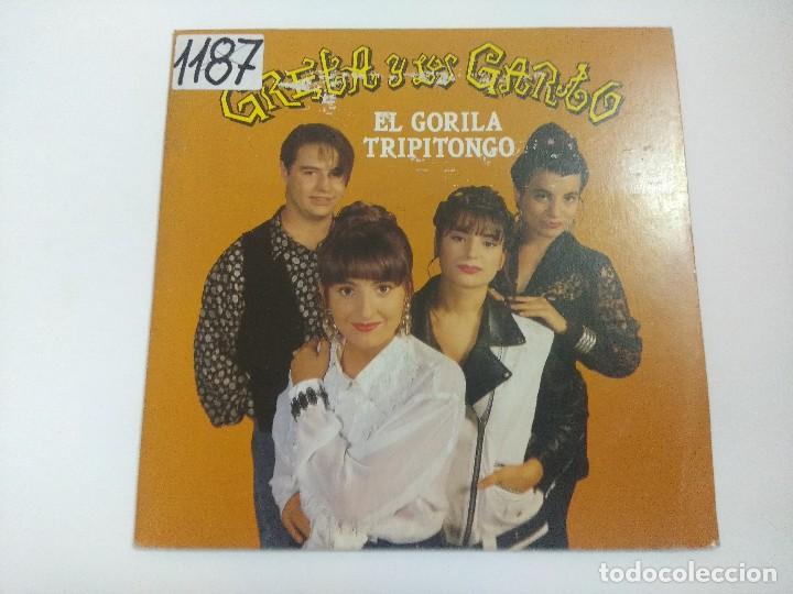 Discos de vinilo: GRETA Y LOS GARBO/EL GORILA TRIPITONGO/SINGLE. - Foto 1