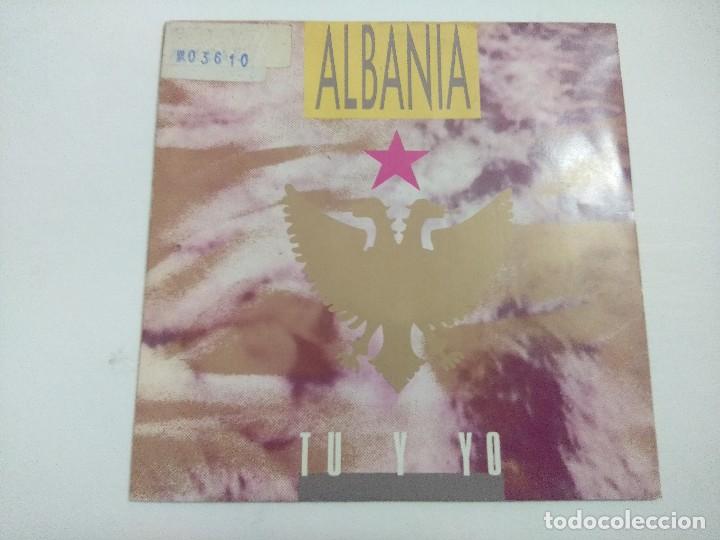 Discos de vinilo: ALBANIA/TU Y YO/SINGLE. - Foto 1