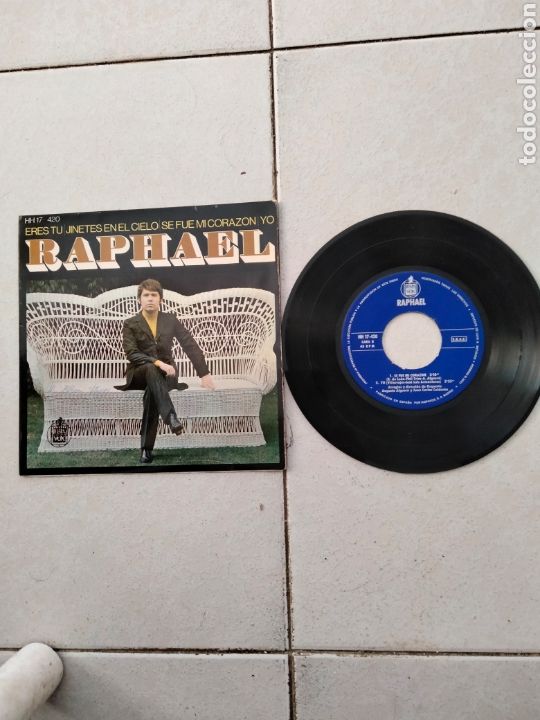 Discos de vinilo: RAPHAEL - ERES TU - EP -SPAIN - HISPAVOX - PR - Foto 1