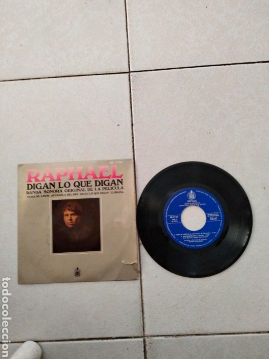 Discos de vinilo: RAPHAEL - TEMA DE AMOR - BSO - SPAIN - HISPAVOX - PR - Foto 1