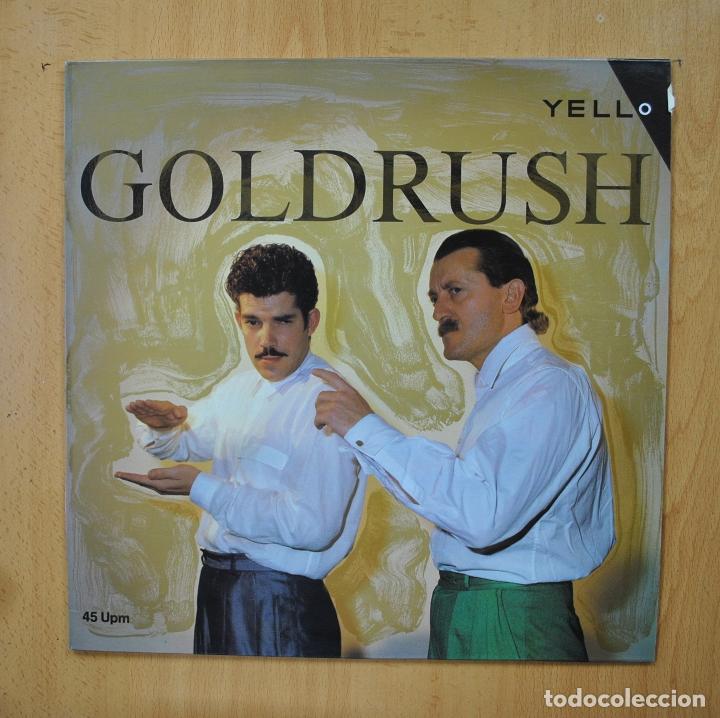 Discos de vinilo: YELLO - GOLDRUSH - MAXI - Foto 1