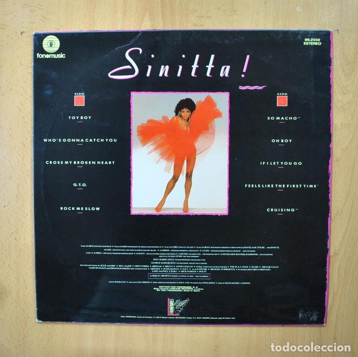Discos de vinilo: SINITTA - SINITTA - LP - Foto 2