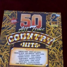 Discos de vinilo: COUNTRY HITS 50 ALL TIME. Lote 289409638
