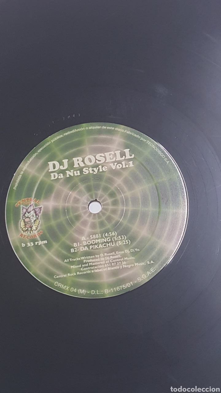 Discos de vinilo: VINILO DE DJ ROSELL &rdquo;DA NU STYLE VOL.1&rdquo; - Foto 5