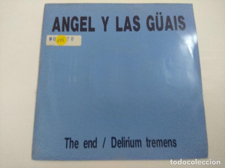 Discos de vinilo: ANGEL Y LAS GUAIS/THE END/SINGLE. - Foto 1