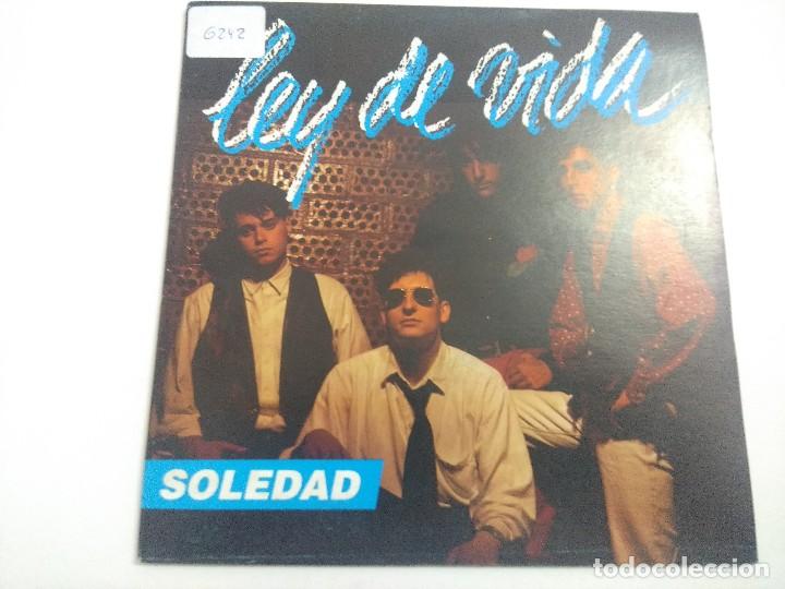 Discos de vinilo: LEY DE VIDA/SOLEDAD/SINGLE PROMOCIONAL. - Foto 1