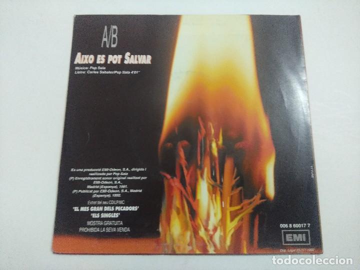Discos de vinilo: SAU/AIXO ES POT SALVAR/SINGLE. - Foto 3