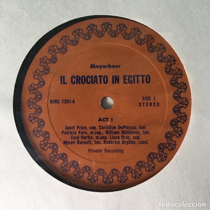 Discos de vinilo: Meyerbeer ‎– Il Crociato In Egitto, 3 LPs Box, US BJR - Foto 5 - 289442733