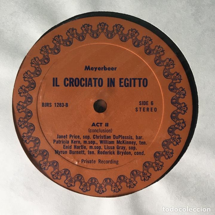 Discos de vinilo: Meyerbeer ‎– Il Crociato In Egitto, 3 LPs Box, US BJR - Foto 10 - 289442733