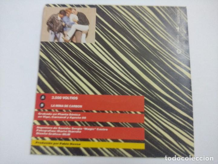 Discos de vinilo: BROMEA O QUE/3500 VOLTIOS/SINGLE PROMOCIONAL - Foto 3