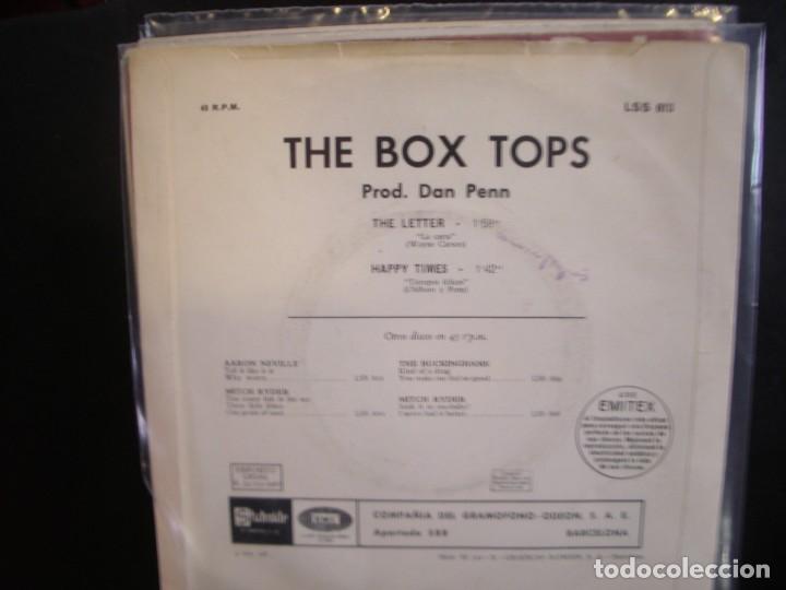 Discos de vinilo: THE BOX TOPS- THE LETTER. SINGLE. - Foto 2