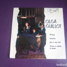 Dischi in vinile: OLGA GUILLOT – VOY +3 EP ZAFIRO 1967 - BOLERO CUBA - LEVE USO, NADA GRAVE