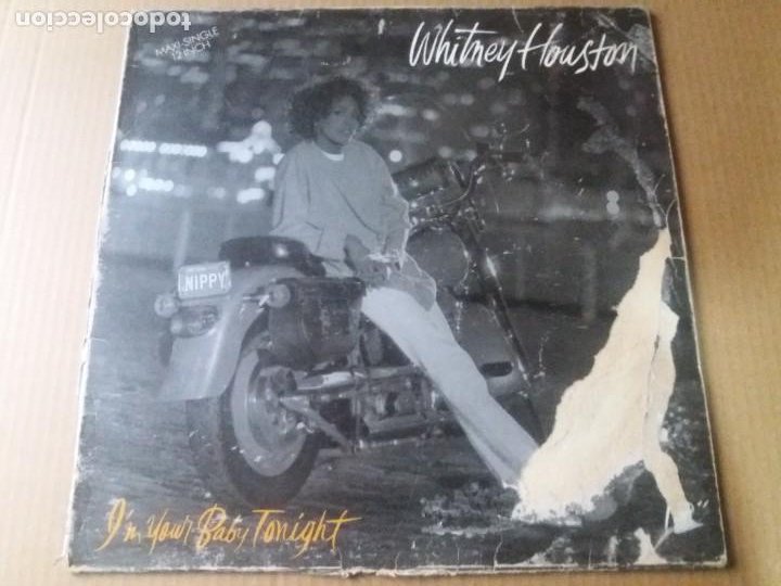 WHITNEY HOUSTON / I'M YOUR BABY TONIGHT / MAXI-SINGLE 12 PULGADAS (Música - Discos de Vinilo - Maxi Singles - Pop - Rock - New Wave Internacional de los 80)