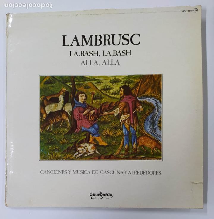 Discos de vinilo: Lambrusc. La.Bash, La.Bash. All&aacute;, All&aacute;. LP. TDKDA70 - Foto 1