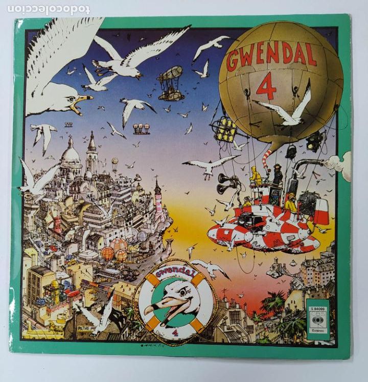 Discos de vinilo: GWENDAL 4. LP. TDKDA70 - Foto 1