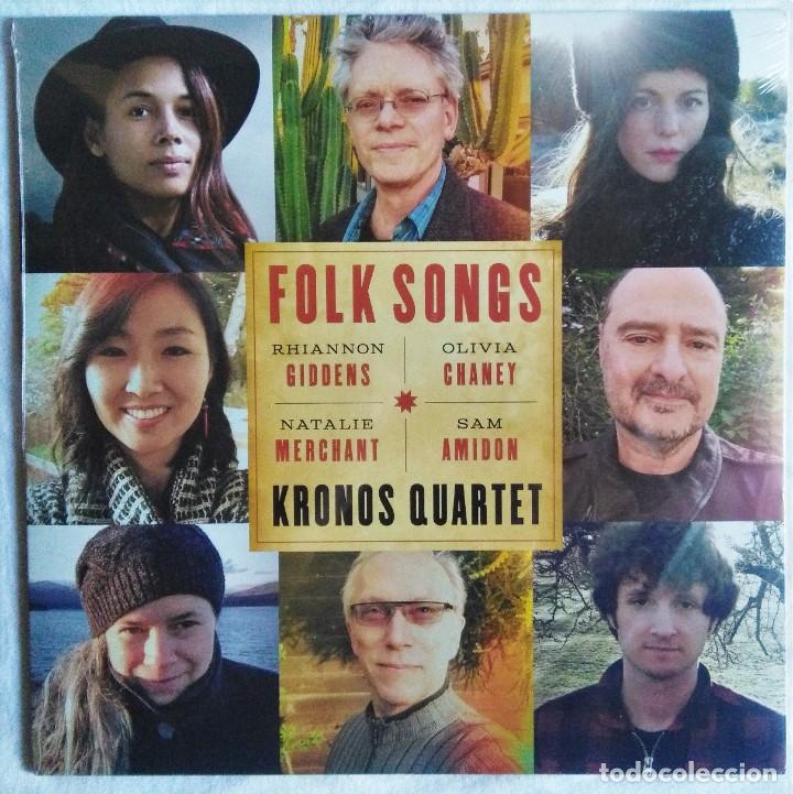 KRONOS QUARTET - ” FOLK SONGS ” LP 2017 EU SEALED (Música - Discos - LP Vinilo - Country y Folk)