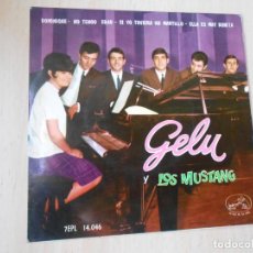 Discos de vinilo: GELU Y LOS MUSTANG, EP, DOMINIQUE + 3, AÑO 1964. Lote 289562253