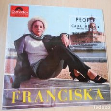 Discos de vinilo: FRANCISKA, EP, PEOPLE (GENTE) + 3, AÑO 1965. Lote 289564848