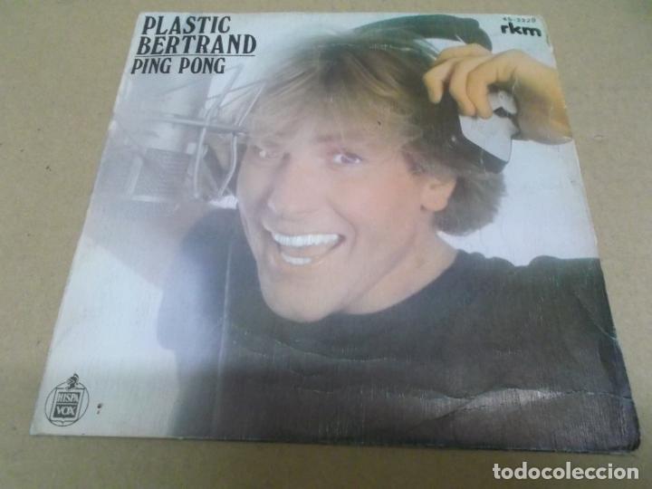 Discos de vinilo: PLASTIC BERTRAND (SINGLE) PING PONG A&Ntilde;O &ndash; 1982 - Foto 1