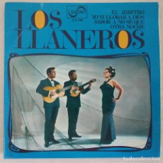 Discos de vinilo: LOS LLANEROS - EL ARBITRO +3 RARO EP PROMO DE 1968 (EN MUY BUEN ESTADO). Lote 289591503