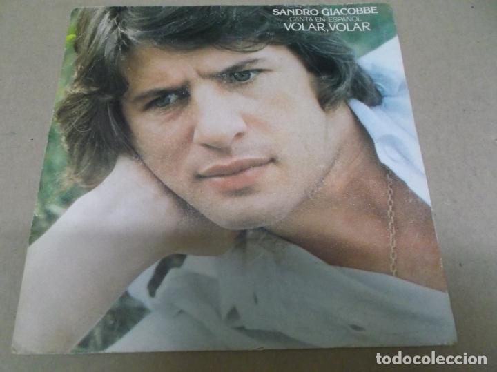 Discos de vinilo: SANDRO GIACOBBE (SINGLE) VOLAR, VOLAR A&Ntilde;O &ndash; 1978 - Foto 1