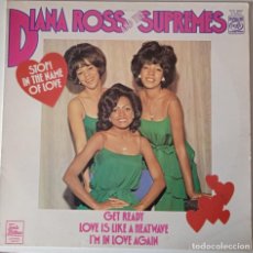 Discos de vinilo: DIANA ROSS AND THE SUPREMES...STOP! IN THE NAME OF LOVE. (MUSIC FOR PLEASURE ‎ 1976) UK. SOUL, POP.