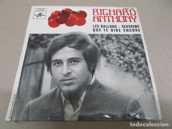 Discos de vinilo: RICHARD ANTHONY (EP) SEVERINE A&Ntilde;O &ndash; 1968 &ndash; EDICION FRANCIA - Foto 1
