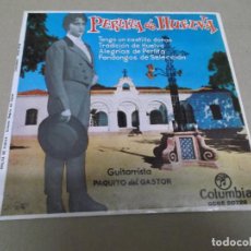 Discos de vinilo: PERLITA DE HUELVA (EP) TENGO UN CASTILLO DORAO AÑO – 1961