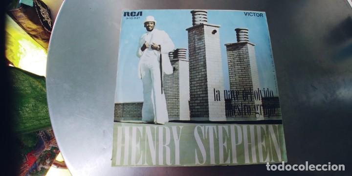 Discos de vinilo: HENRY STEPHEN-SINGLE LA NAVE DEL OLVIDO-NUEVO - Foto 2